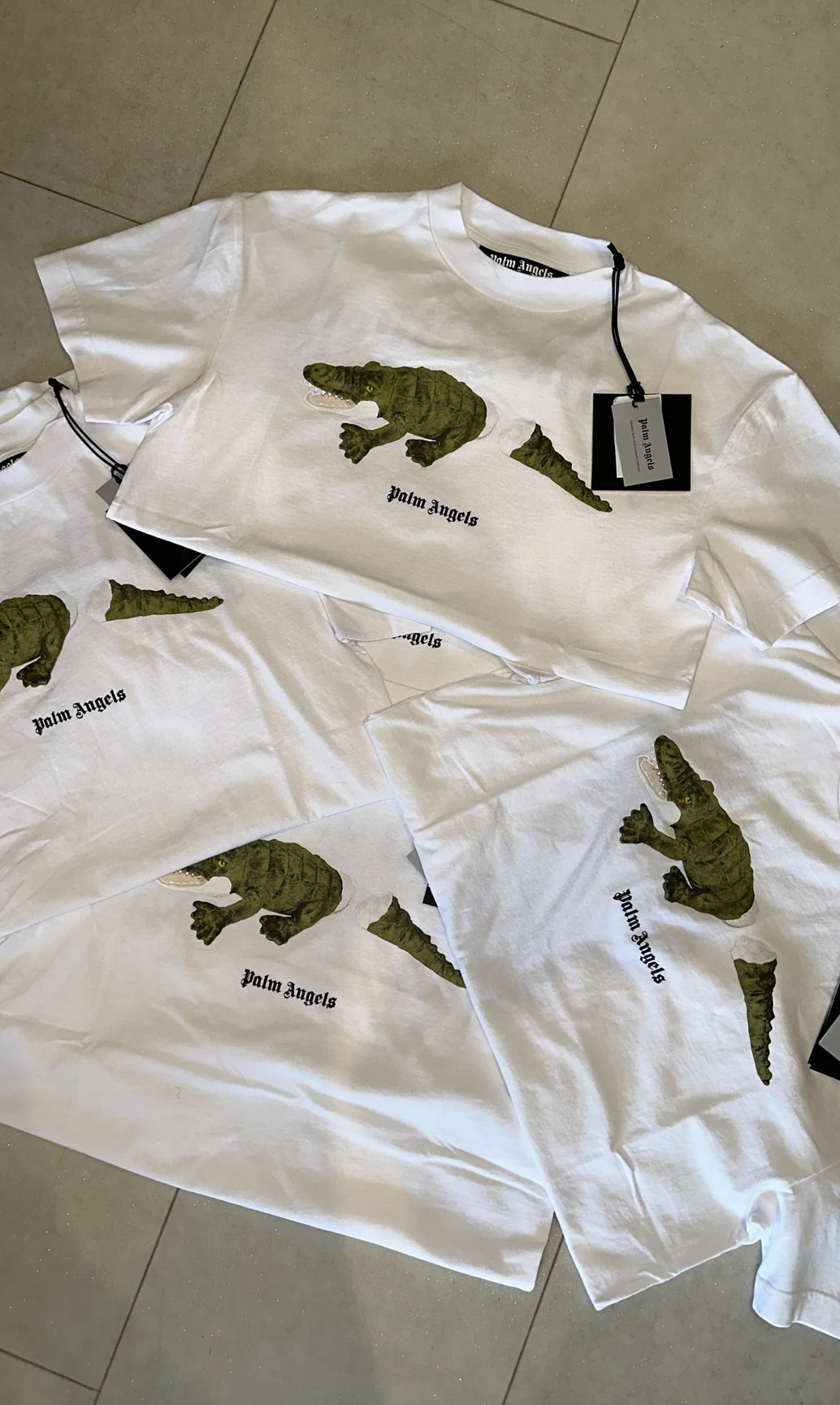 Palm angels crocodile T-shirt
